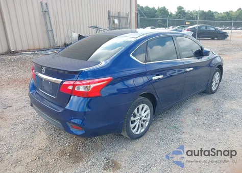 2017 Nissan Sentra S z USA, uszkodzony, nr VIN 3N1AB7AP4HY307145